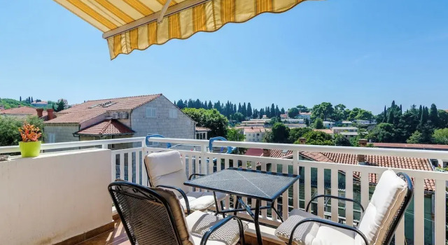 Студия с балконом Apartments Princ Hrvoje