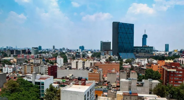 Номер Standard с видом на город Courtyard by Marriott Mexico City Revolucion