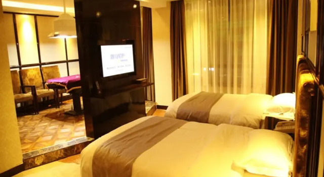 Двухместный номер Standard GreenTree Inn AnHui BengBu GuZhen GuYang Road Experimental Middle School Express Hotel