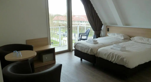 Двухместный номер Standard с балконом Hotel het Zwaantje