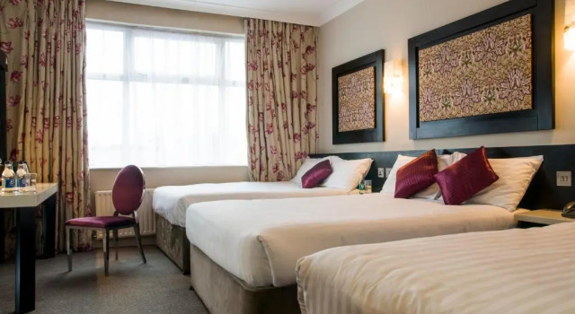 Четырёхместный номер Standard Flannerys Hotel