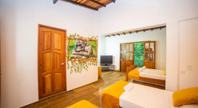 Четырёхместный номер Deluxe Hotel San Sebastian del Tonusco