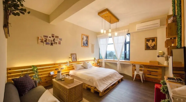 Двухместный номер Superior с красивым видом из окна Kenting Sleep Inn