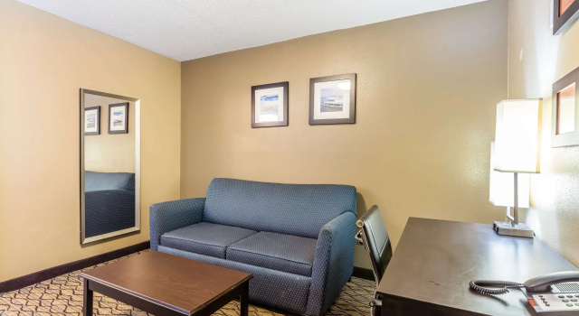 Двухместный люкс Comfort Inn & Suites Crystal Inn Sportsplex