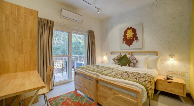 Номер Deluxe с видом на окрестности Bedzzz Rishikesh by Leisure Hotels