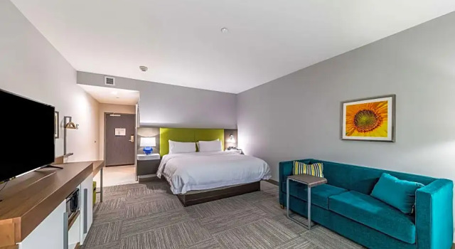 Двухместный люкс Hampton Inn & Suites Pryor, Ok