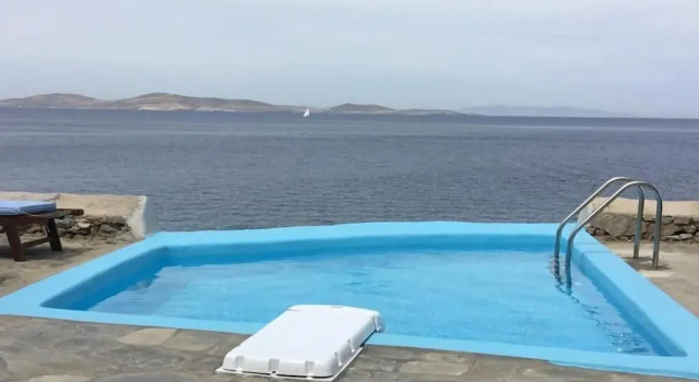 Студия Deluxe с красивым видом из окна Poseidon Secret Blue Pools