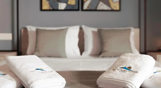 Двухместный номер Deluxe с видом на море Sky Luxury Suites