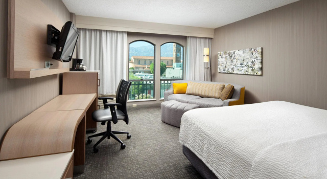 Двухместный номер Standard Courtyard by Marriott Los Angeles Pasadena Old Town