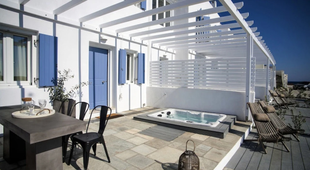 Номер Standard Дуплекс с 4 комнатами с видом на море Kalypso Villas