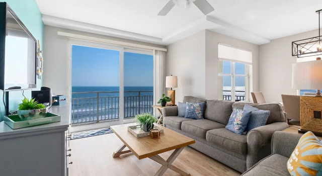 Апартаменты Oceanview Condo Daytona Shores 3 bed 3 Bath
