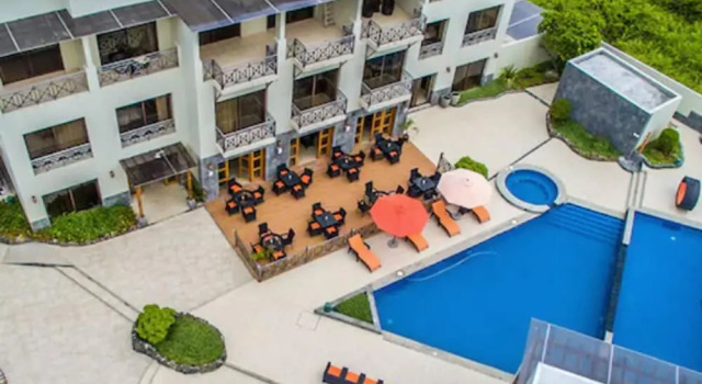 Двухместный номер Standard с красивым видом из окна Palo Santo Galápagos Hotel