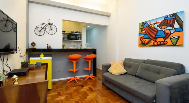 Апартаменты Sossego em Copacabana - Vista arborizada - BR1009 Z4