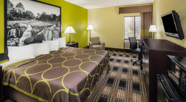 Двухместный номер Super 8 by Wyndham Greer/Spartanburg Area