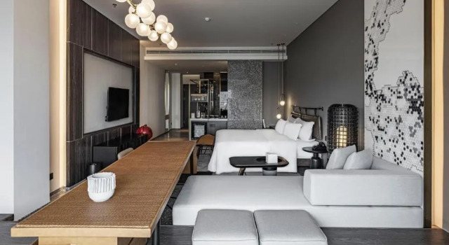 Двухместный номер Deluxe с видом на море Hui Hotel