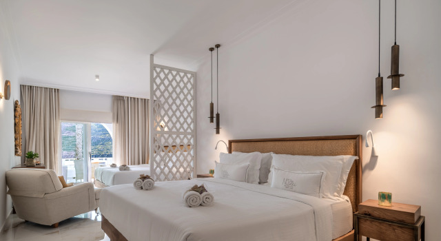 Nissaki Boutique Hotel, Забронировать Бутик-отель Отели Платис Ялос 5 звезд, рядом с Пляж Платис Гиалос, 5*