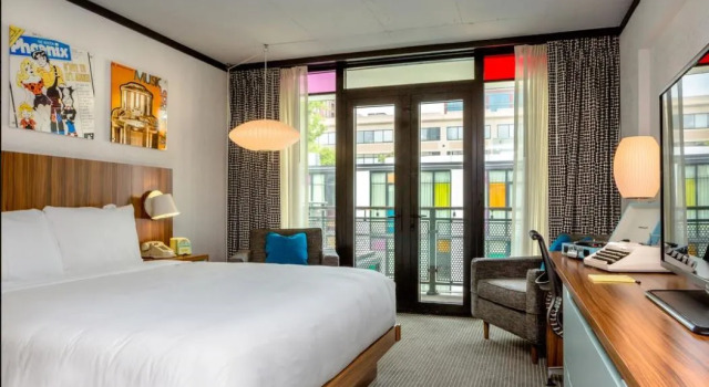 Двухместный номер Standard с видом на бассейн The Verb Hotel