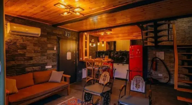 Бунгало Deluxe с видом на горы Sapanca Ormanti Bungalov