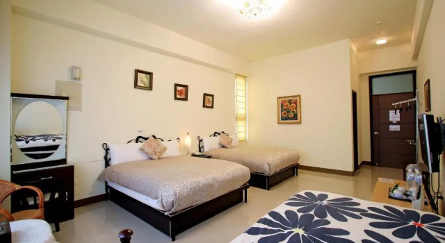 Семейный номер Standard Green Window Homestay綠窗小築天安居民宿