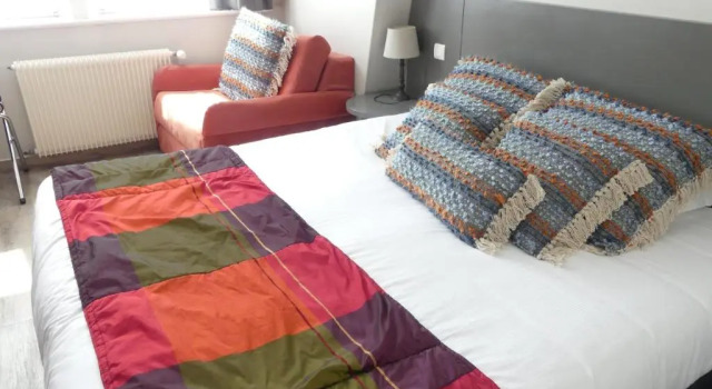 Семейный номер Standard с видом на сад Hôtel de la Plage