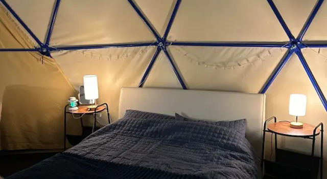 Geodesic Dome With Sea Views