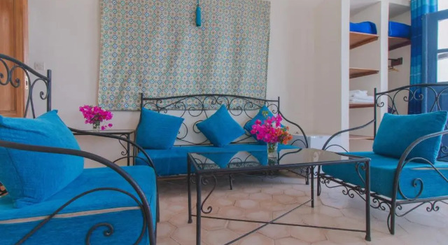 Люкс с видом на море Auberge du Marabout