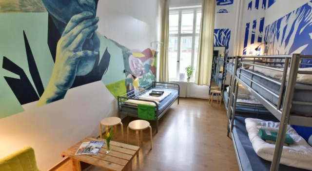 Кровать в общем номере (мужской номер) Kiez Hostel Berlin