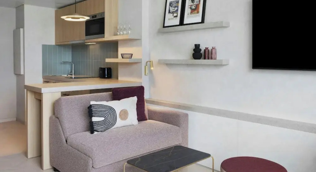 Двухместная студия Comfort Residence Inn by Marriott Geneva City Nations
