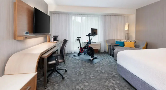 Двухместный номер Executive Courtyard by Marriott Atlanta Alpharetta/Avalon Area