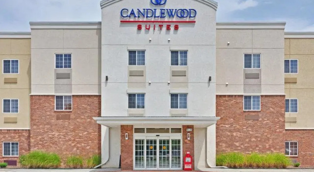 Кровать в общем номере Candlewood Suites Vicksburg by IHG