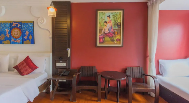 Номер Standard с балконом BP Chiangmai City Hotel