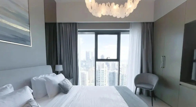Luxury Burj Royale Apt balcony & Breathtaking View, Забронировать Апартаменты/квартира Отели Эмирата Дубая с парковкой, рядом с SEGA Republic, Парковка