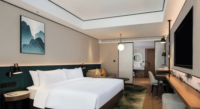 Двухместный номер Deluxe Hilton Garden Inn Zhangjiajie Wulingyuan