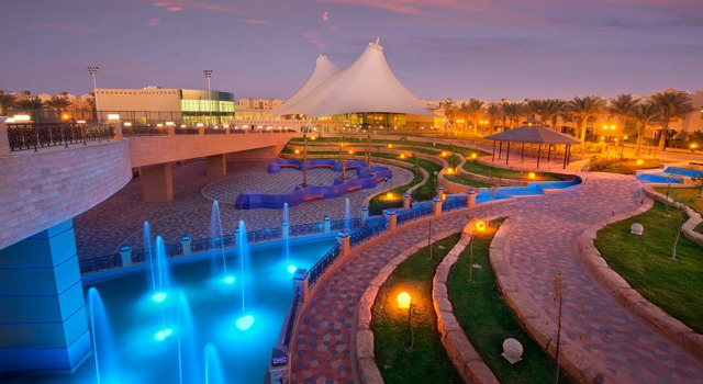 Al Nakhla Residential Resort, Buchen Sie Resort Hotels in Provinz Riad mit Pool, Schwimmbad