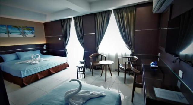 Семейный номер Standard с видом на море Wave View Hotel