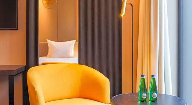 Двухместный люкс Deluxe с балконом Movenpick Hotel Tallinn