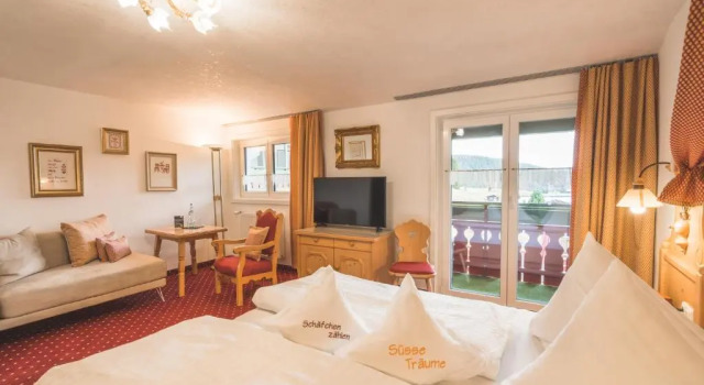 Двухместный номер Standard с балконом Alpenhotel DAS KÜREN