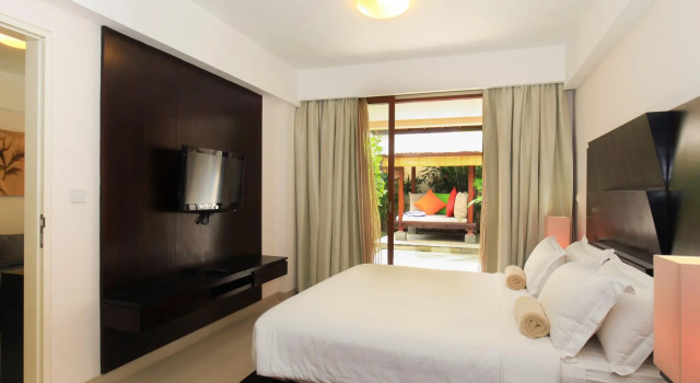 Апартаменты с 2 комнатами Kuta Reef Apartments