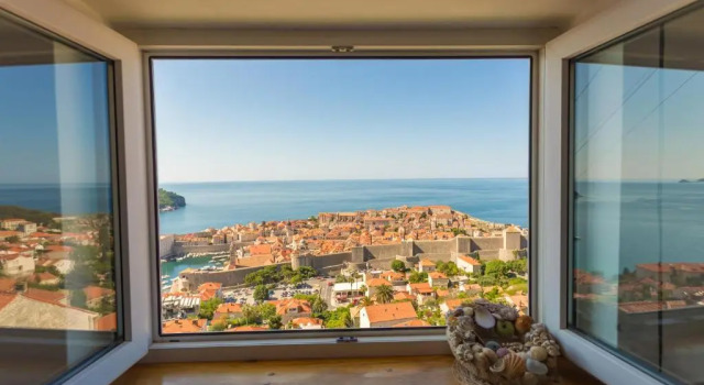 Апартаменты c 1 комнатой с видом на море Apartments Marin