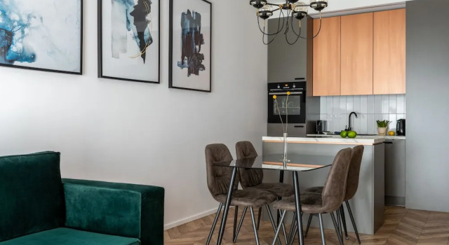 Апартаменты Deluxe apartamenty-wroc River Point