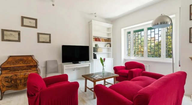 Bright And Spacious Family Apartment In Parioli, Prenota Appartamento Roma Lazio