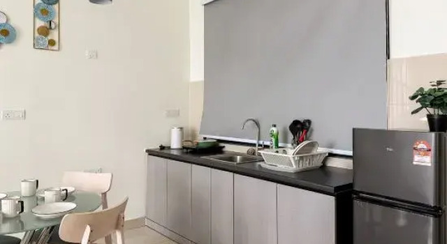 Люкс Дуплекс с 2 комнатами Modern Melaka City Apartments Near Jonker St