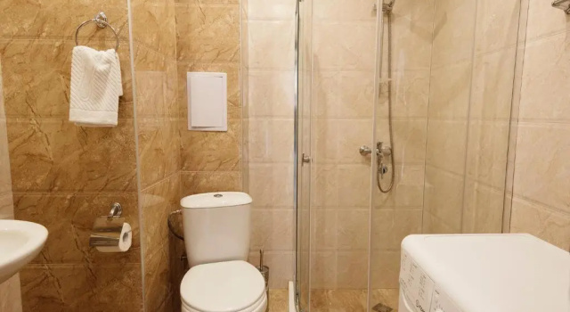 Апартаменты c 1 комнатой с балконом и с видом на море Green Paradise Deluxe Apartments
