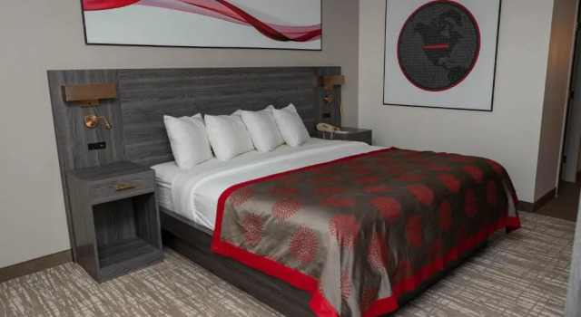 Doppel Suite 1 Schlafzimmer Ramada Cedar Rapids