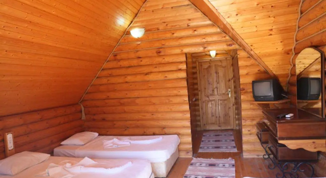 Трёхместный коттедж Woodline Hotel