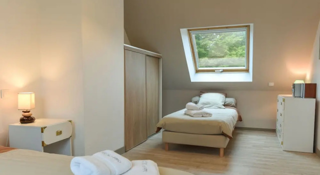 Detached Villa Within Walking Distance of the Beach, With a Swimming Pool and a Sauna