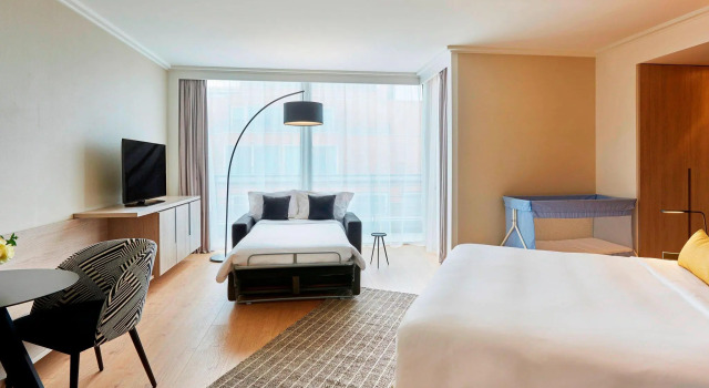 Двухместный номер Standard Lyon Marriott Hotel Cité Internationale