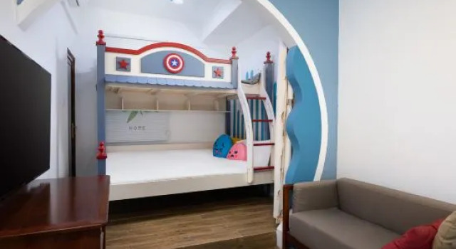 Семейный люкс с 2 комнатами Xiaotang Bieyuan Art Hostel