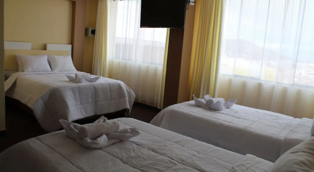 Standard Dreier Zimmer Kaaro Hotel Puno