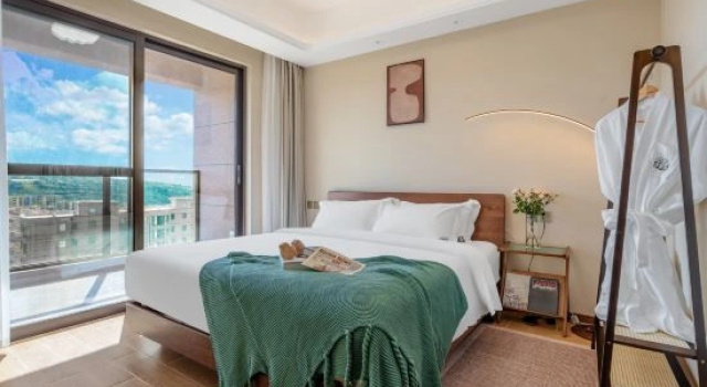 Семейный люкс с 3 комнатами с видом на озеро Fuxian Lake Yunkuan Shanhai Hotel